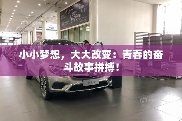 小小梦想，大大改变：青春的奋斗故事拼搏！