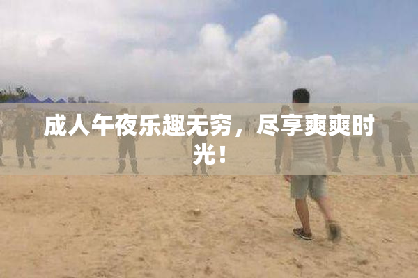成人午夜乐趣无穷，尽享爽爽时光！