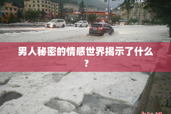 男人秘密的情感世界揭示了什么？
