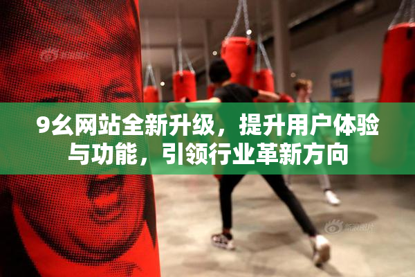 9幺网站全新升级，提升用户体验与功能，引领行业革新方向