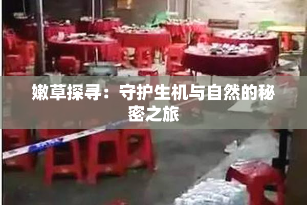 嫩草探寻：守护生机与自然的秘密之旅