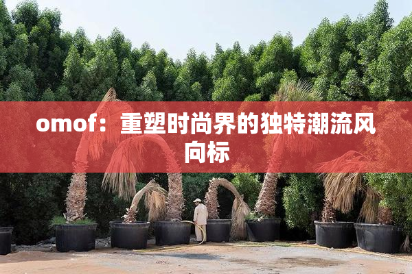 omof：重塑时尚界的独特潮流风向标