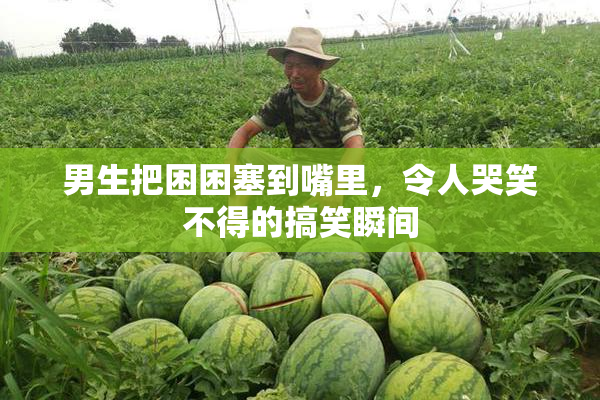 男生把困困塞到嘴里，令人哭笑不得的搞笑瞬间