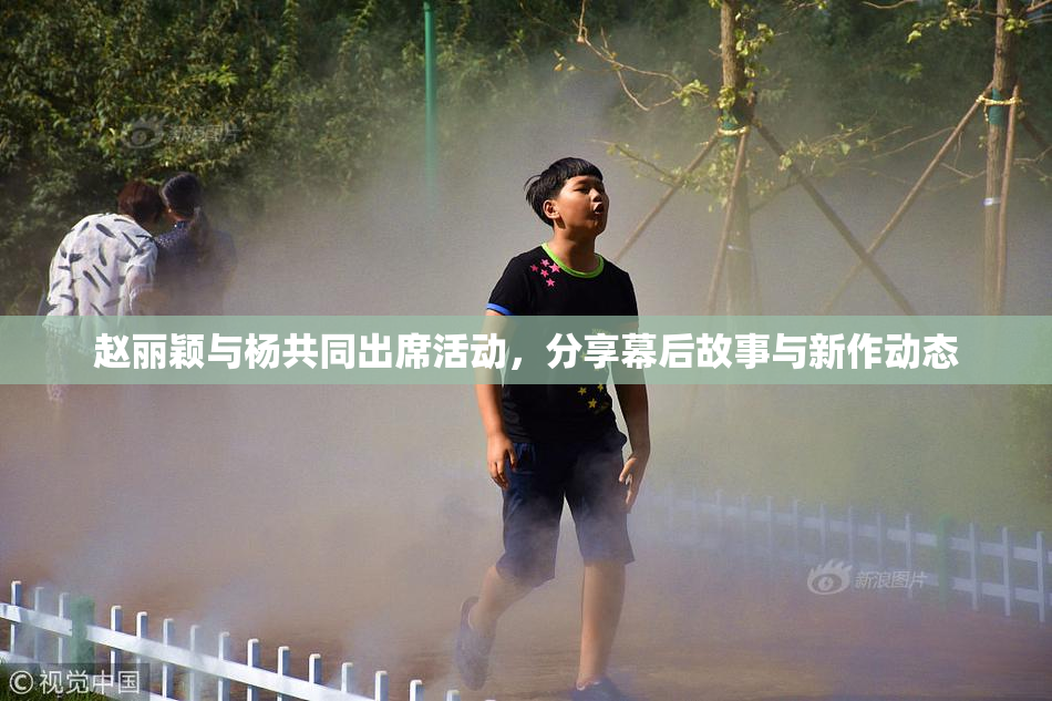 赵丽颖与杨共同出席活动，分享幕后故事与新作动态
