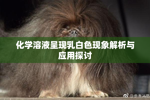 化学溶液呈现乳白色现象解析与应用探讨