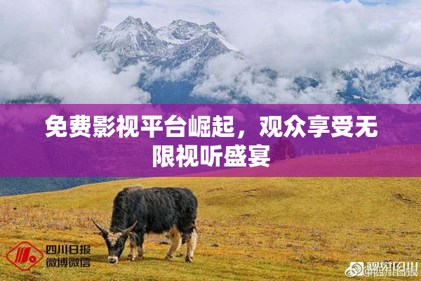 免费影视平台崛起，观众享受无限视听盛宴