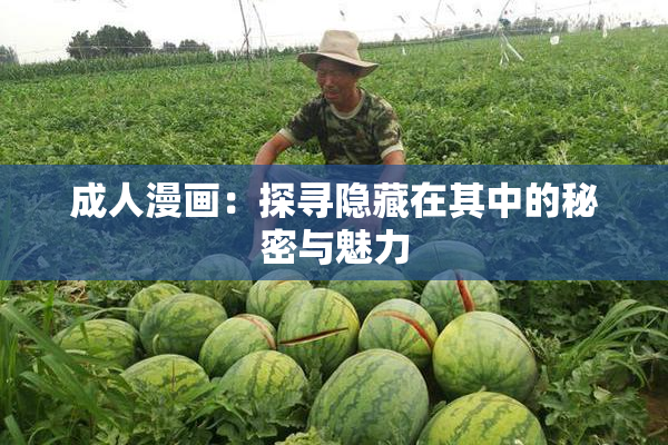 成人漫画：探寻隐藏在其中的秘密与魅力