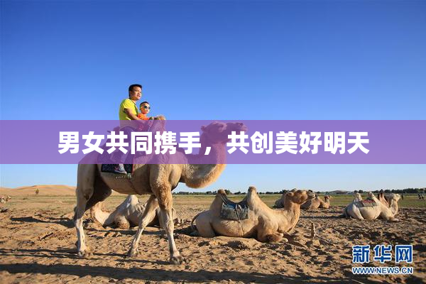 男女共同携手，共创美好明天