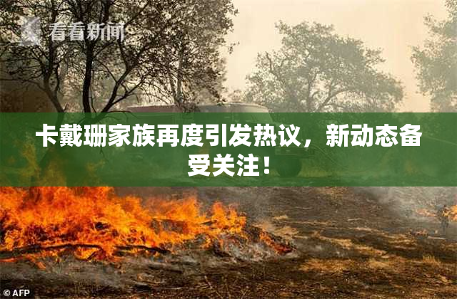 卡戴珊家族再度引发热议，新动态备受关注！