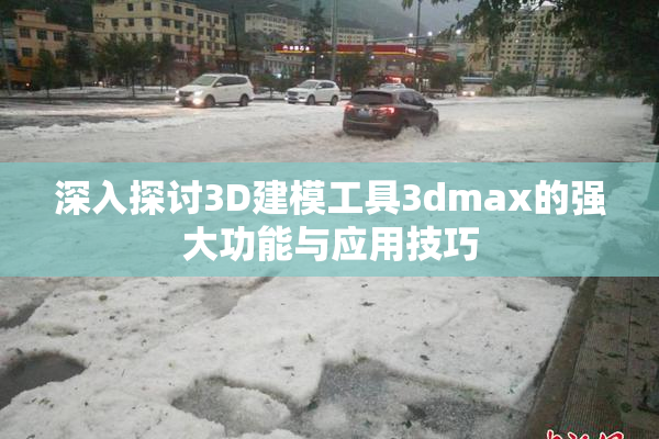 深入探讨3D建模工具3dmax的强大功能与应用技巧