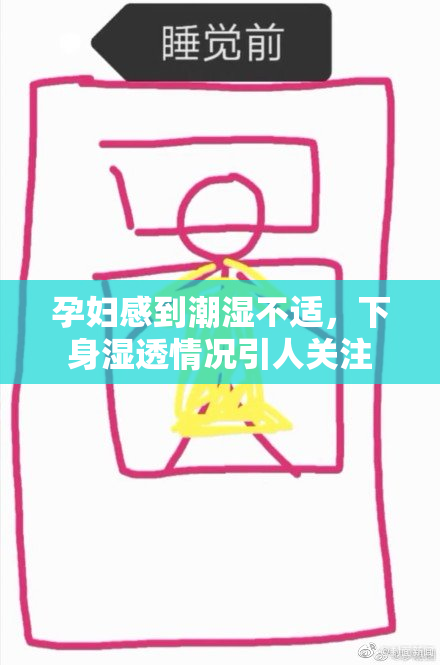 孕妇感到潮湿不适，下身湿透情况引人关注