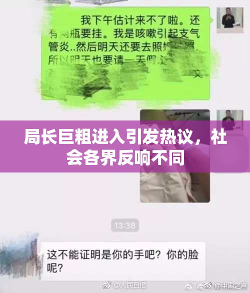 局长巨粗进入引发热议，社会各界反响不同