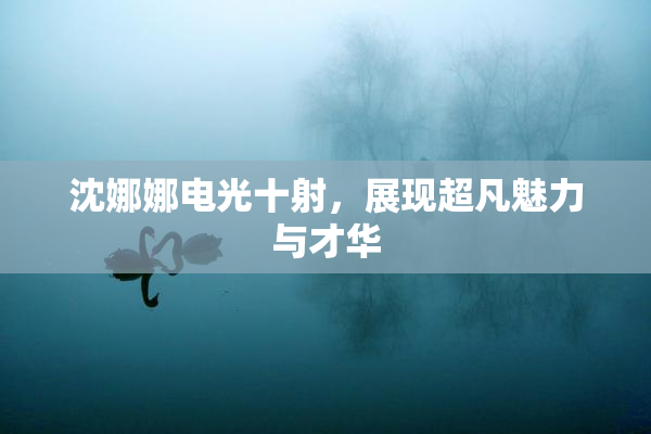 沈娜娜电光十射，展现超凡魅力与才华