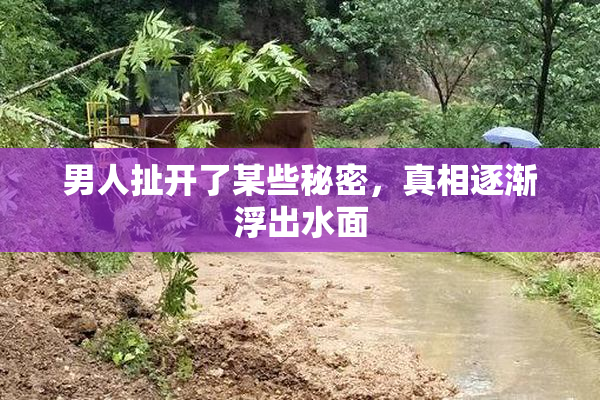男人扯开了某些秘密，真相逐渐浮出水面
