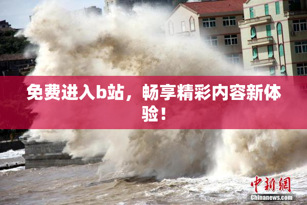 免费进入b站，畅享精彩内容新体验！