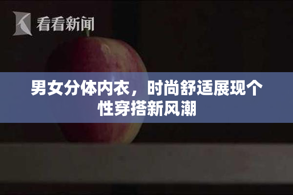 男女分体内衣，时尚舒适展现个性穿搭新风潮