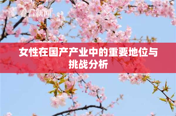 女性在国产产业中的重要地位与挑战分析
