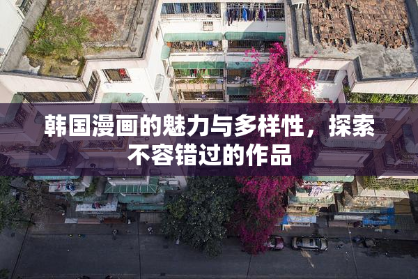 韩国漫画的魅力与多样性，探索不容错过的作品