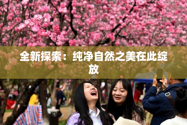 全新探索：纯净自然之美在此绽放
