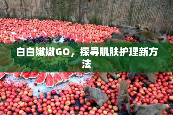 白白嫩嫩GO，探寻肌肤护理新方法