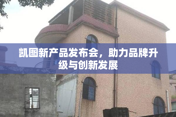 凯图新产品发布会，助力品牌升级与创新发展