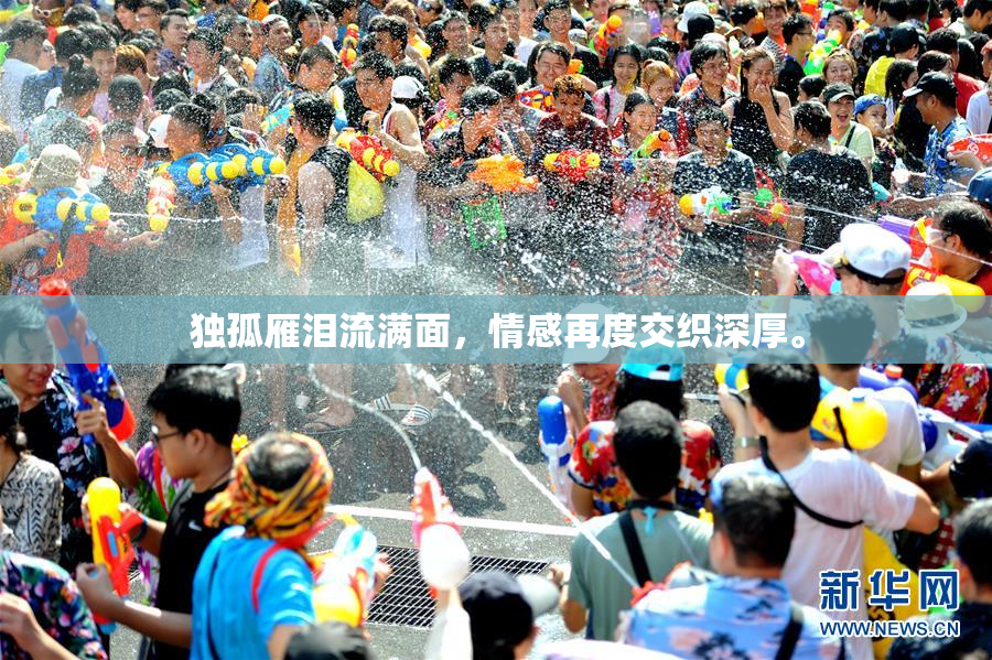 独孤雁泪流满面，情感再度交织深厚。