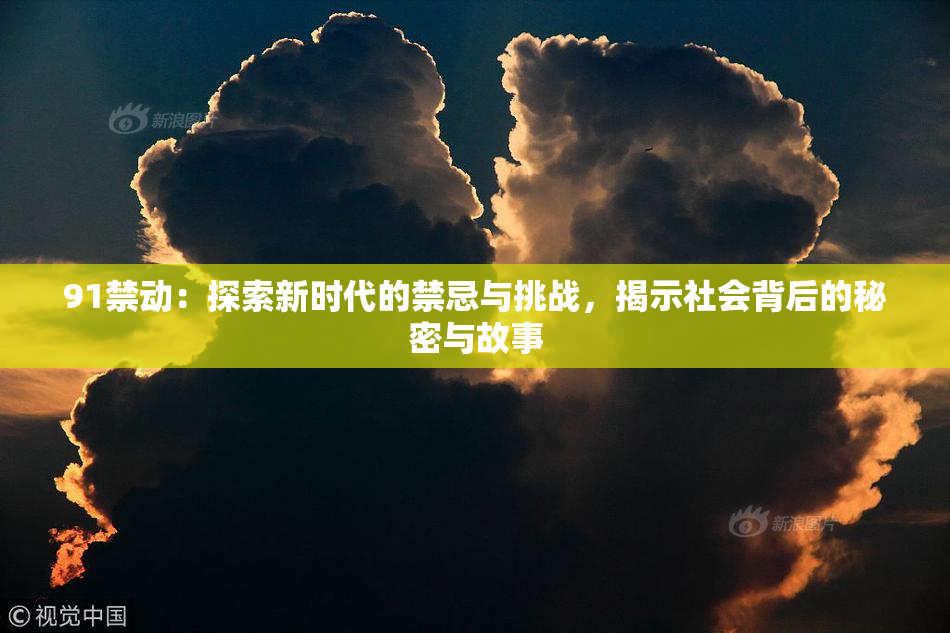 91禁动：探索新时代的禁忌与挑战，揭示社会背后的秘密与故事