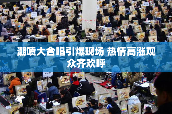潮喷大合唱引爆现场 热情高涨观众齐欢呼