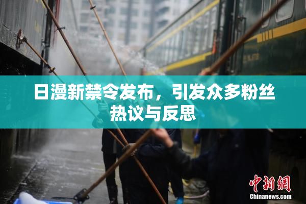 日漫新禁令发布，引发众多粉丝热议与反思