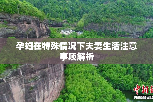 孕妇在特殊情况下夫妻生活注意事项解析