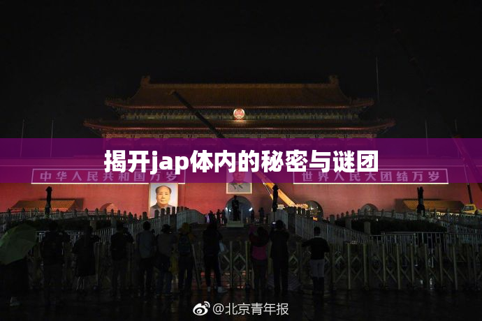 揭开jap体内的秘密与谜团
