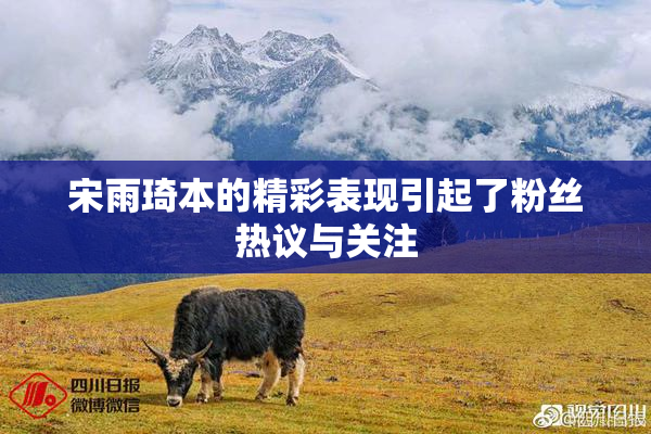 宋雨琦本的精彩表现引起了粉丝热议与关注