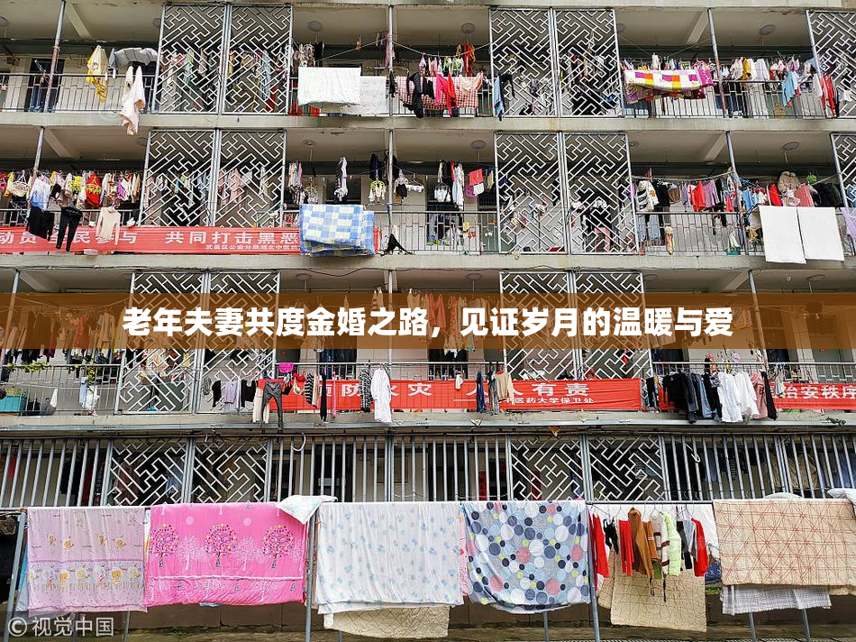 老年夫妻共度金婚之路，见证岁月的温暖与爱