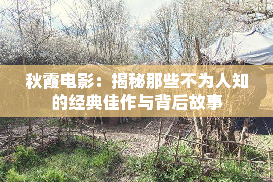 秋霞电影：揭秘那些不为人知的经典佳作与背后故事