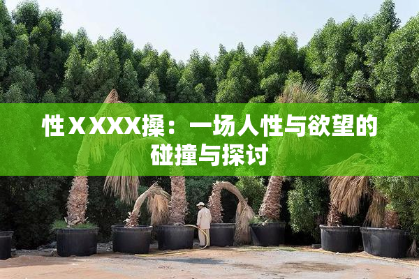 性ⅩXXX搡：一场人性与欲望的碰撞与探讨