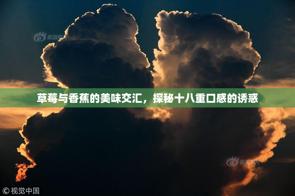 草莓与香蕉的美味交汇，探秘十八重口感的诱惑