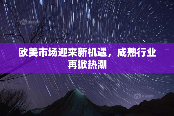欧美市场迎来新机遇，成熟行业再掀热潮