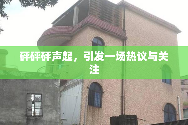砰砰砰声起，引发一场热议与关注