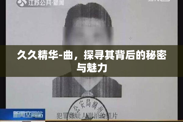 久久精华-曲，探寻其背后的秘密与魅力