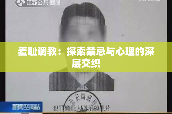 羞耻调教：探索禁忌与心理的深层交织