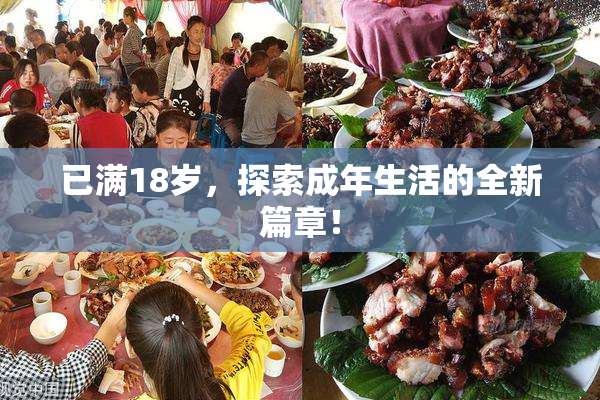 已满18岁，探索成年生活的全新篇章！