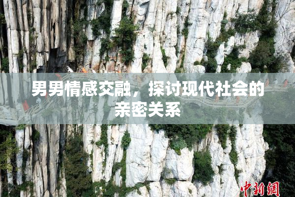 男男情感交融，探讨现代社会的亲密关系