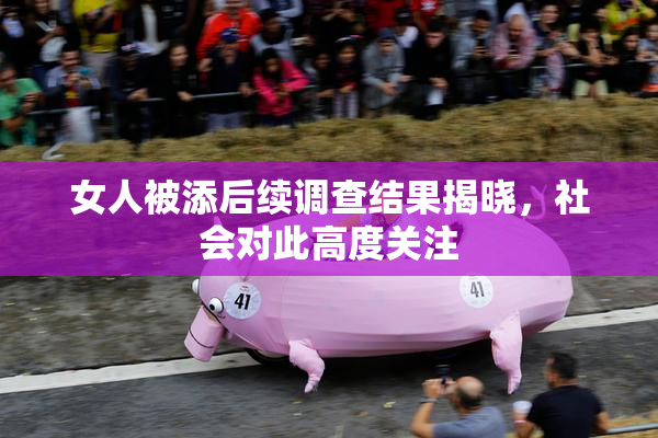女人被添后续调查结果揭晓，社会对此高度关注