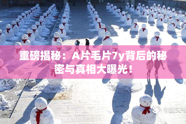 重磅揭秘：A片毛片7y背后的秘密与真相大曝光！