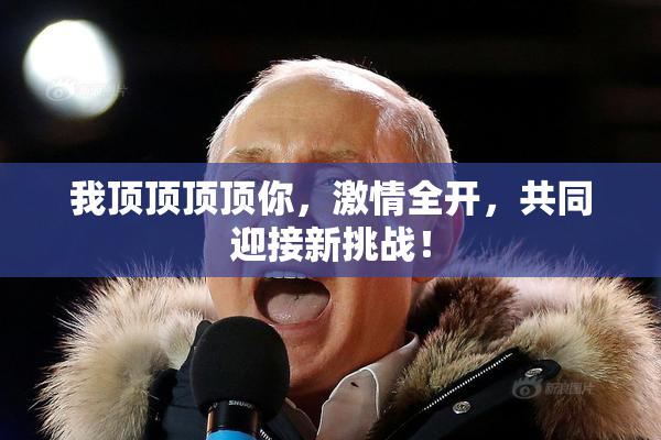 我顶顶顶顶你，激情全开，共同迎接新挑战！