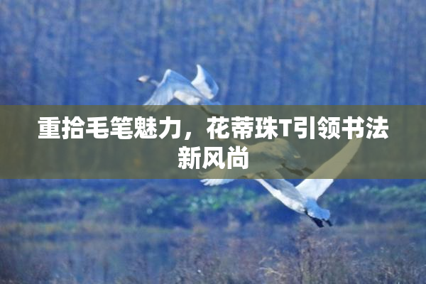 重拾毛笔魅力，花蒂珠T引领书法新风尚