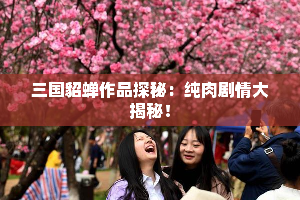 三国貂蝉作品探秘：纯肉剧情大揭秘！