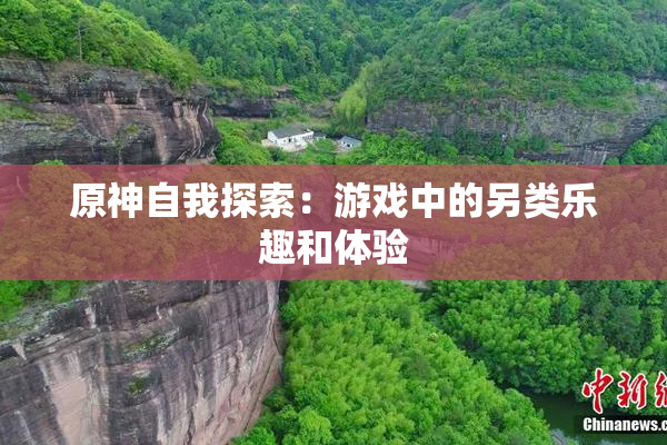 原神自我探索：游戏中的另类乐趣和体验