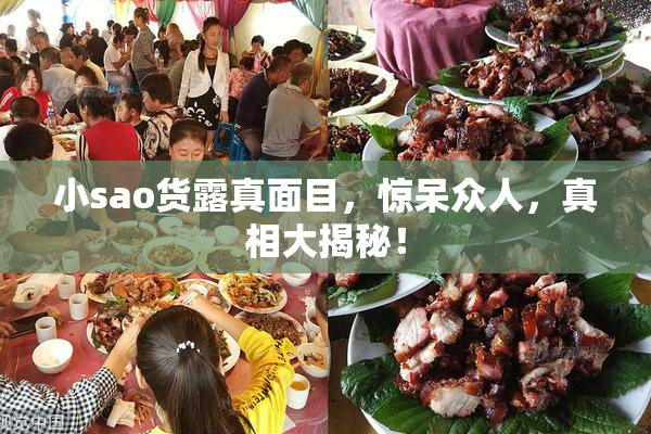 小sao货露真面目，惊呆众人，真相大揭秘！