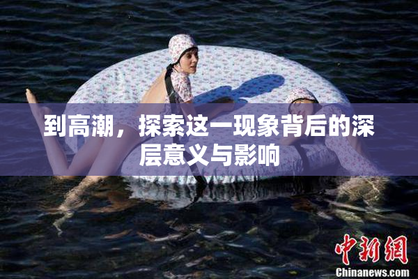 到高潮，探索这一现象背后的深层意义与影响